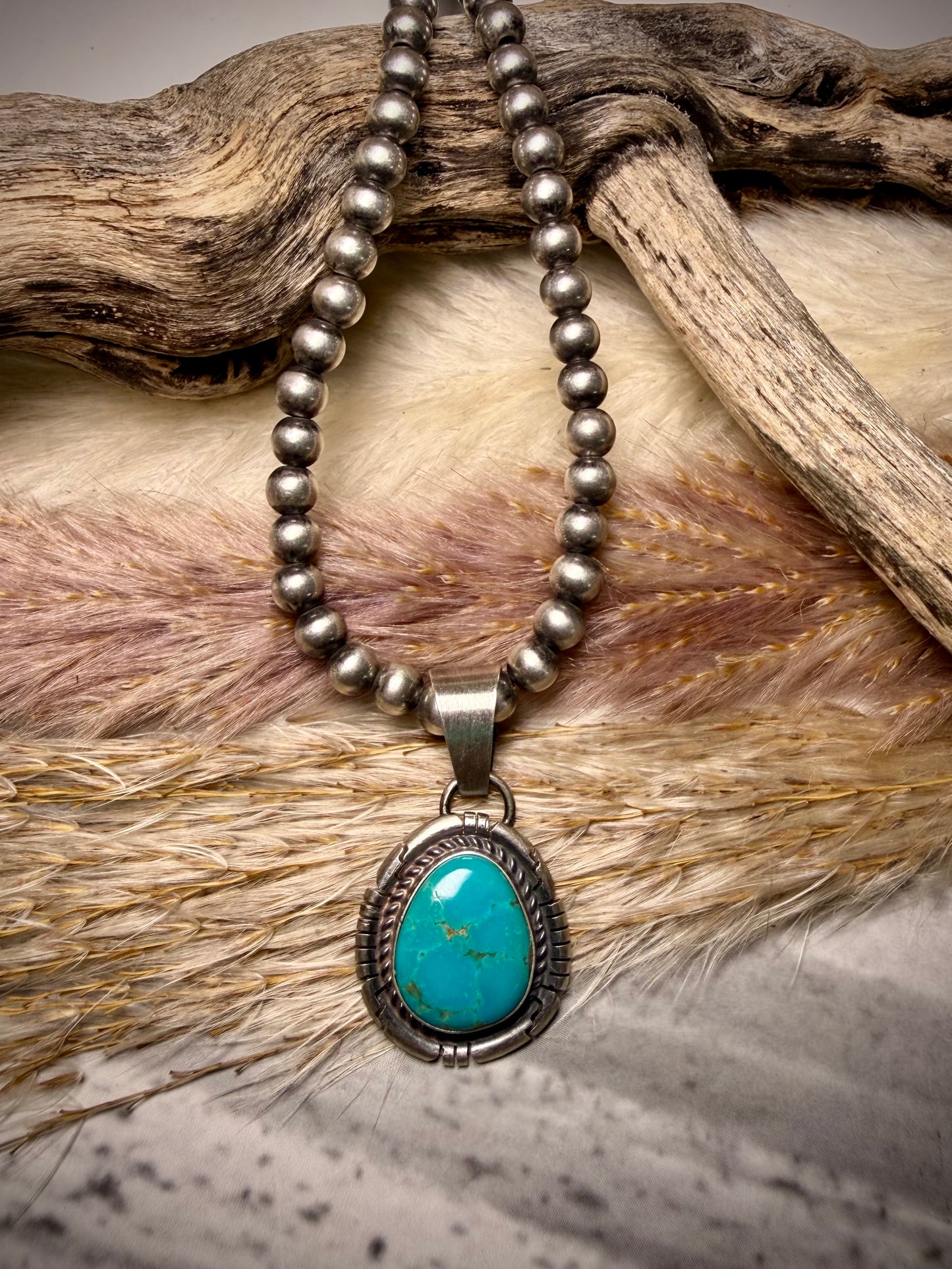 Dainty Turquoise Pendant