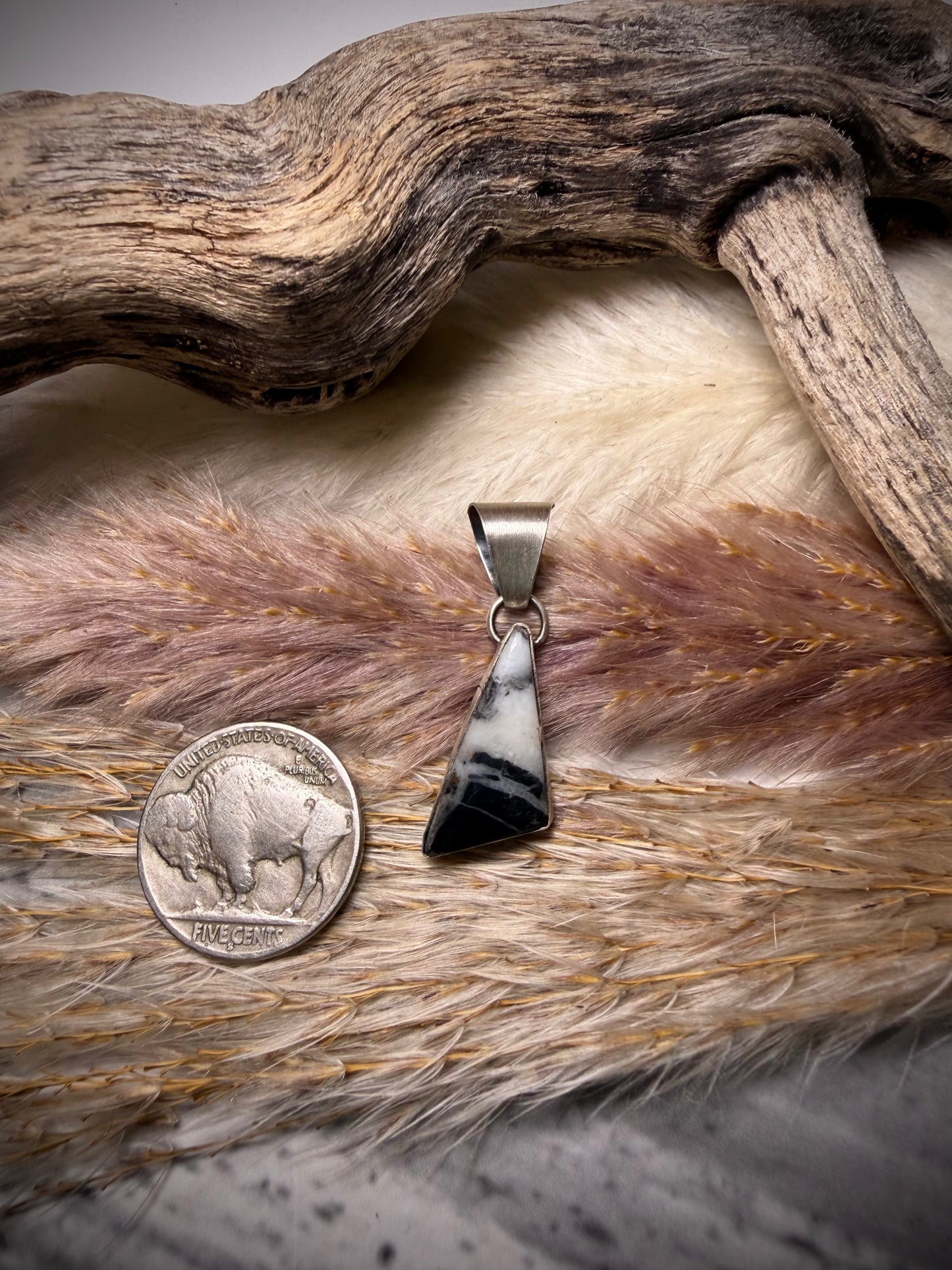 White Buffalo Pendant