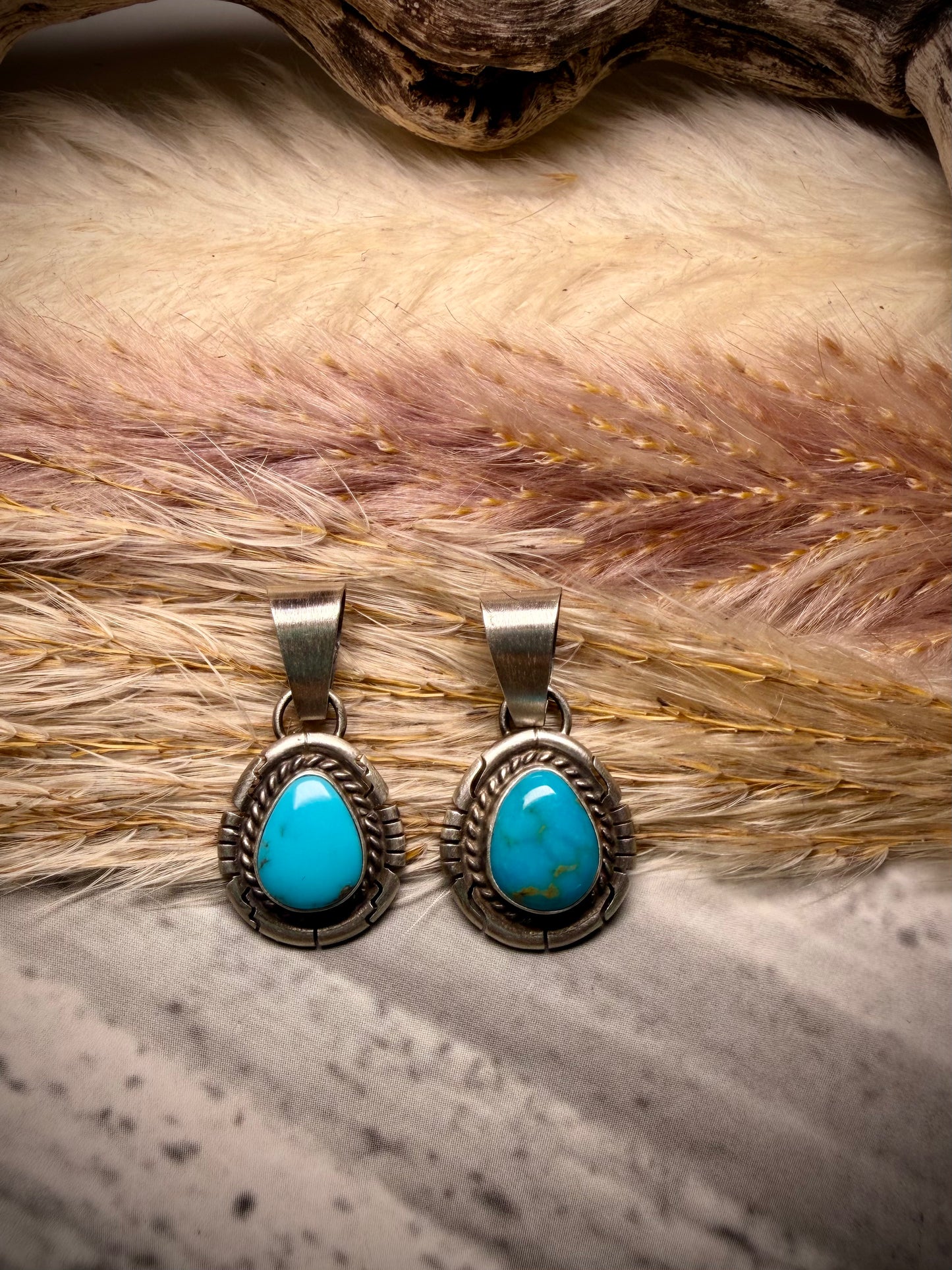 Dainty Turquoise Pendants