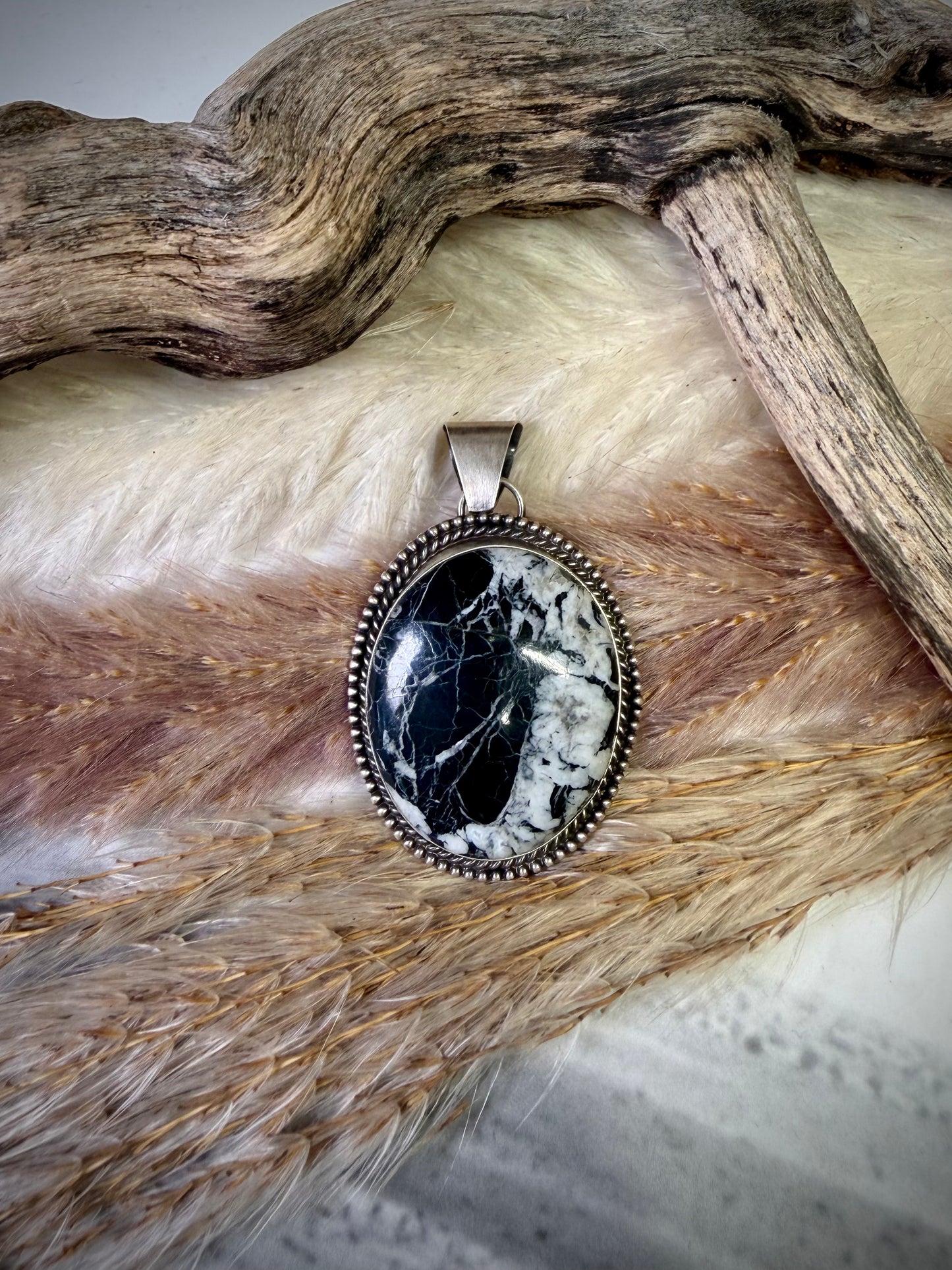 White Buffalo Pendant