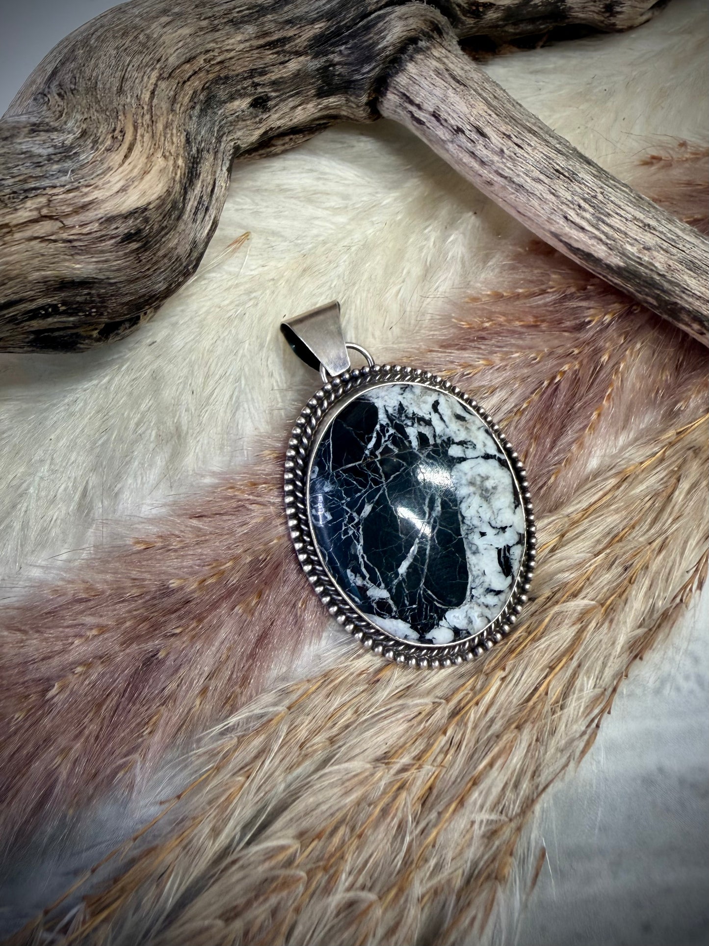 White Buffalo Pendant