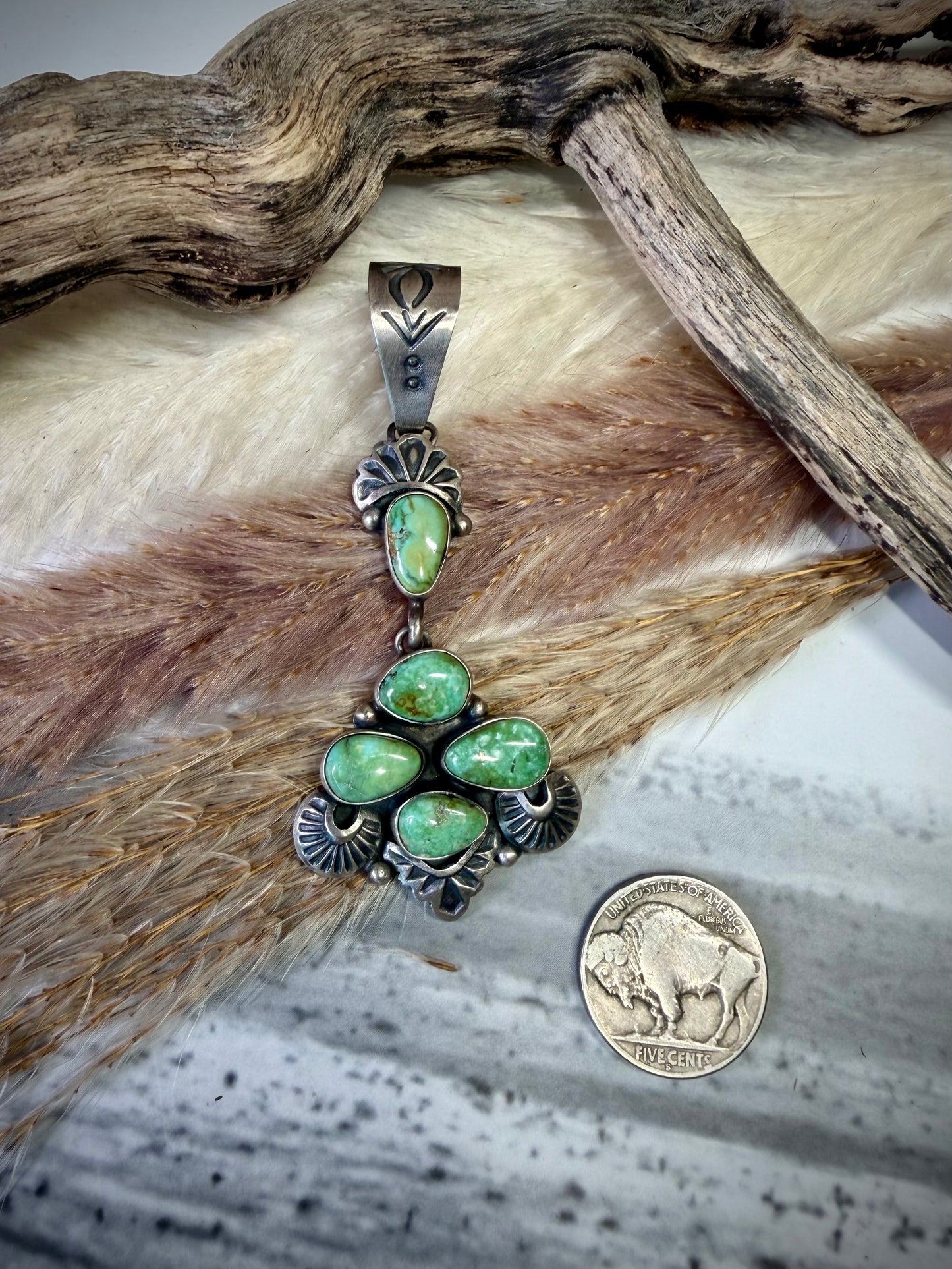 Sonoran Gold Pendant by Darrin Livingston