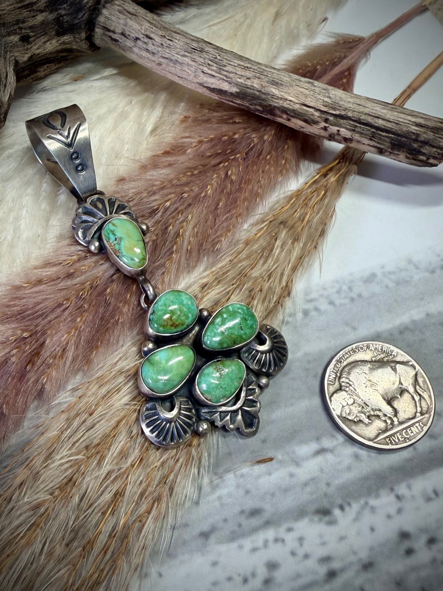 Sonoran Gold Pendant by Darrin Livingston