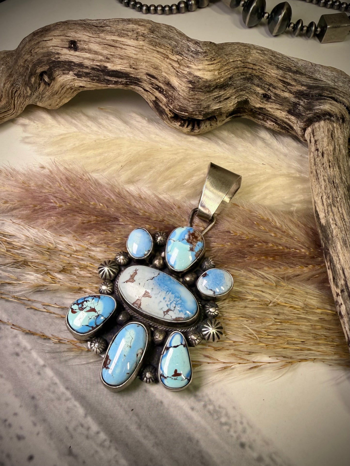 Golden Hills Cluster Pendant