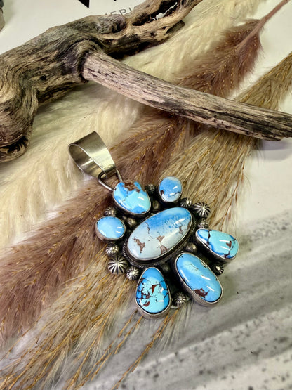 Golden Hills Cluster Pendant