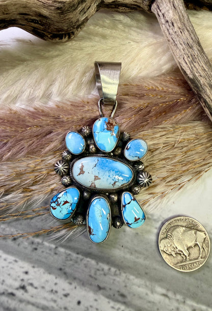 Golden Hills Cluster Pendant