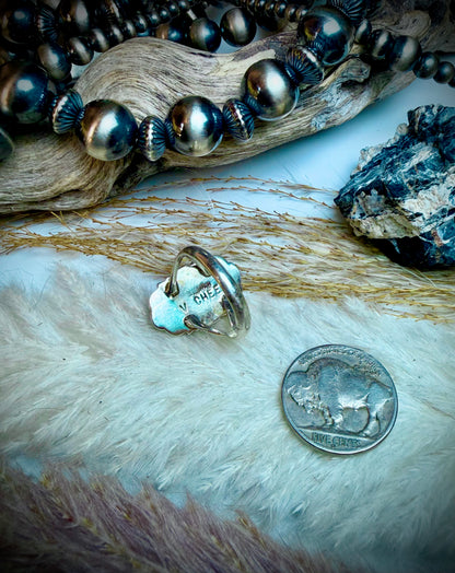 Single Stone Red Coral Ring