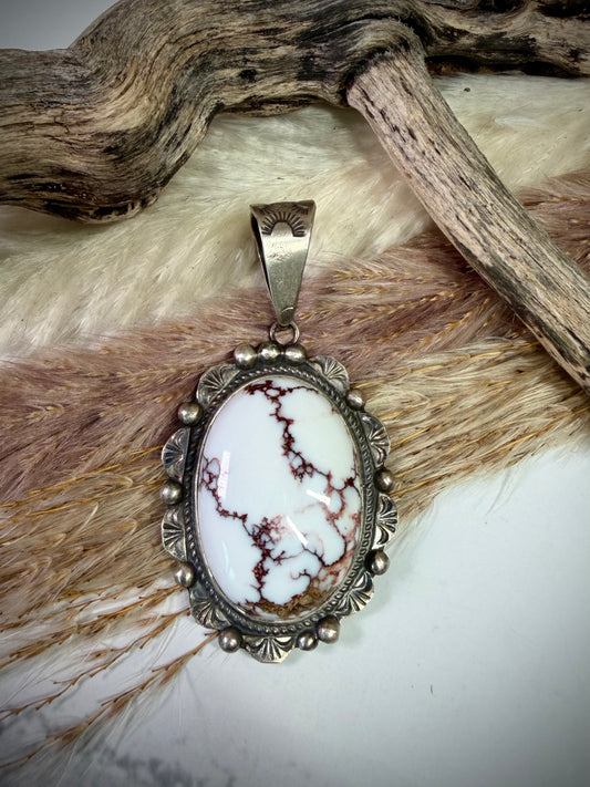 The Broken Mirror Wild Horse Pendant