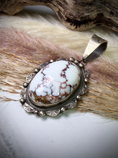 The Broken Mirror Wild Horse Pendant