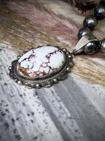 The Broken Mirror Wild Horse Pendant