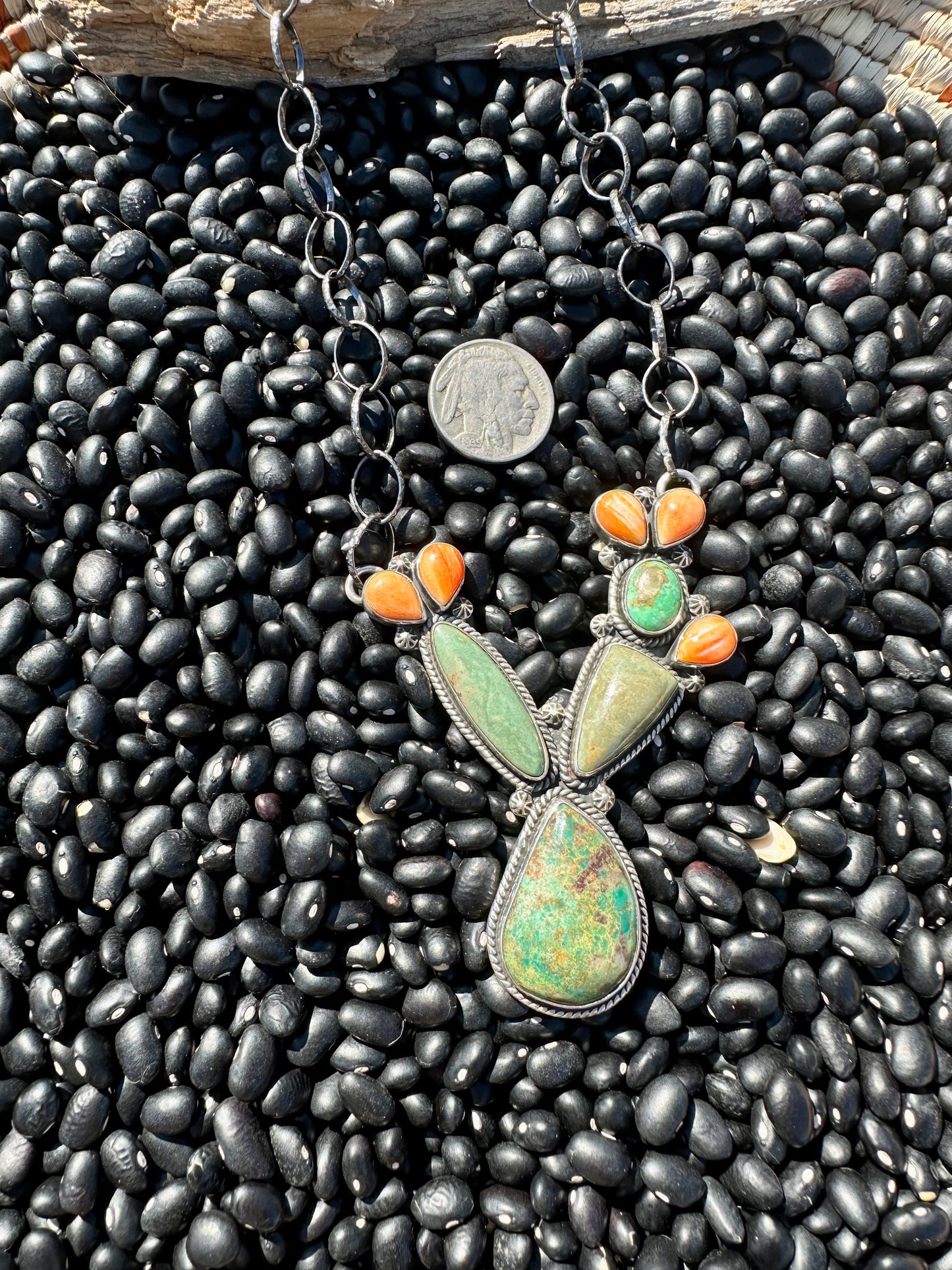 Royston & Spiny Cactus Necklaces