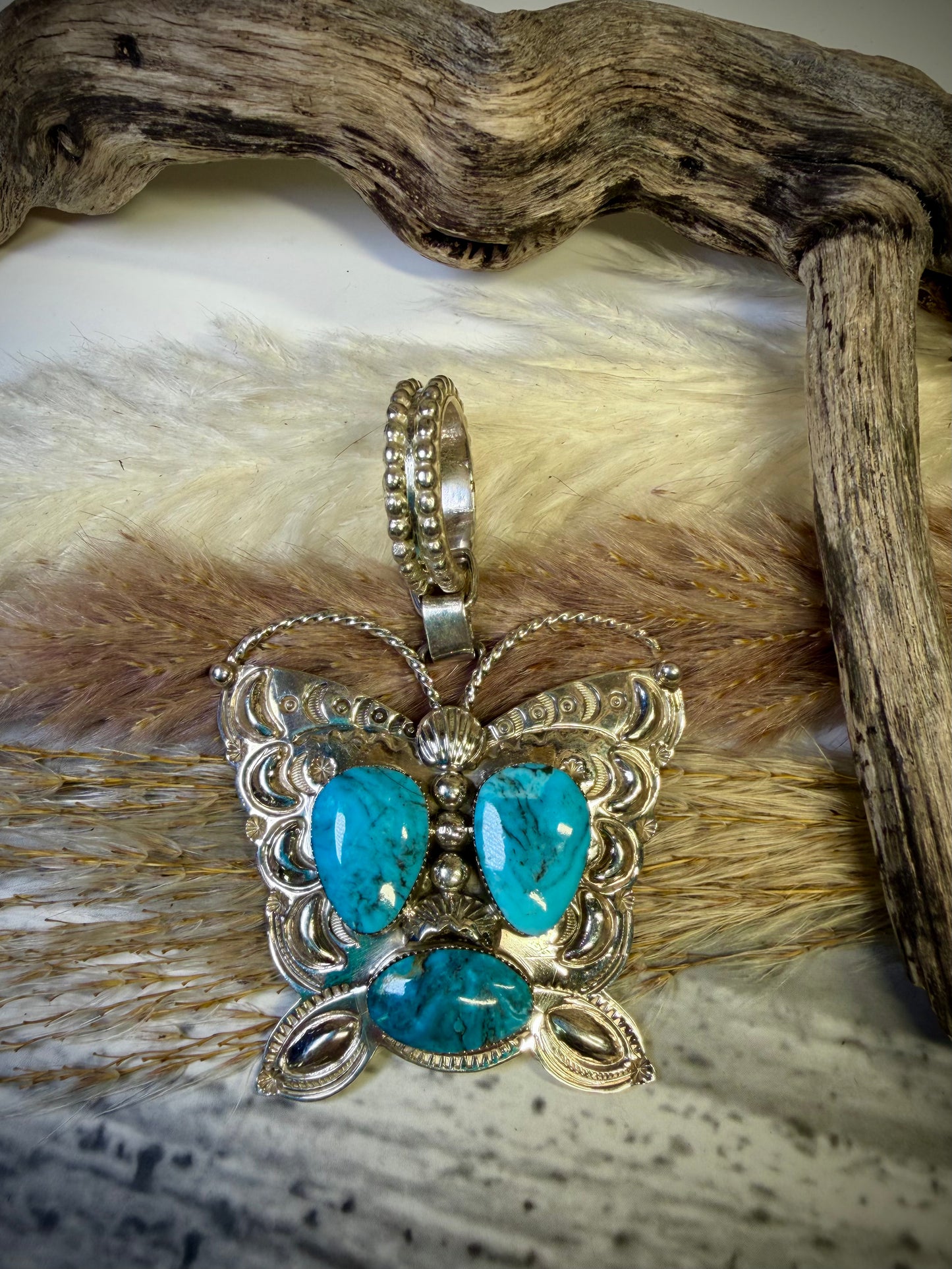 Emerson Delgarito Butterfly Pendant