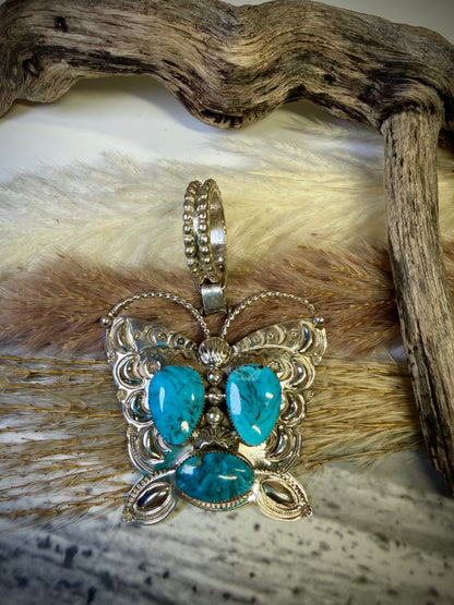 Emerson Delgarito Butterfly Pendant