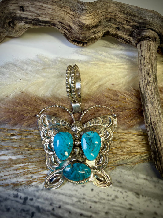 Emerson Delgarito Butterfly Pendant