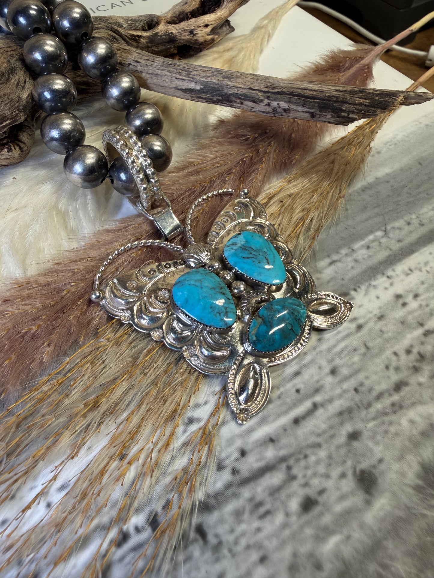 Emerson Delgarito Butterfly Pendant