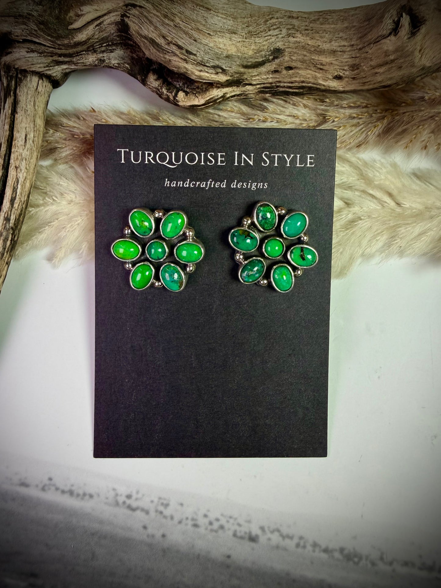Federico Carico Lake Cluster Earrings