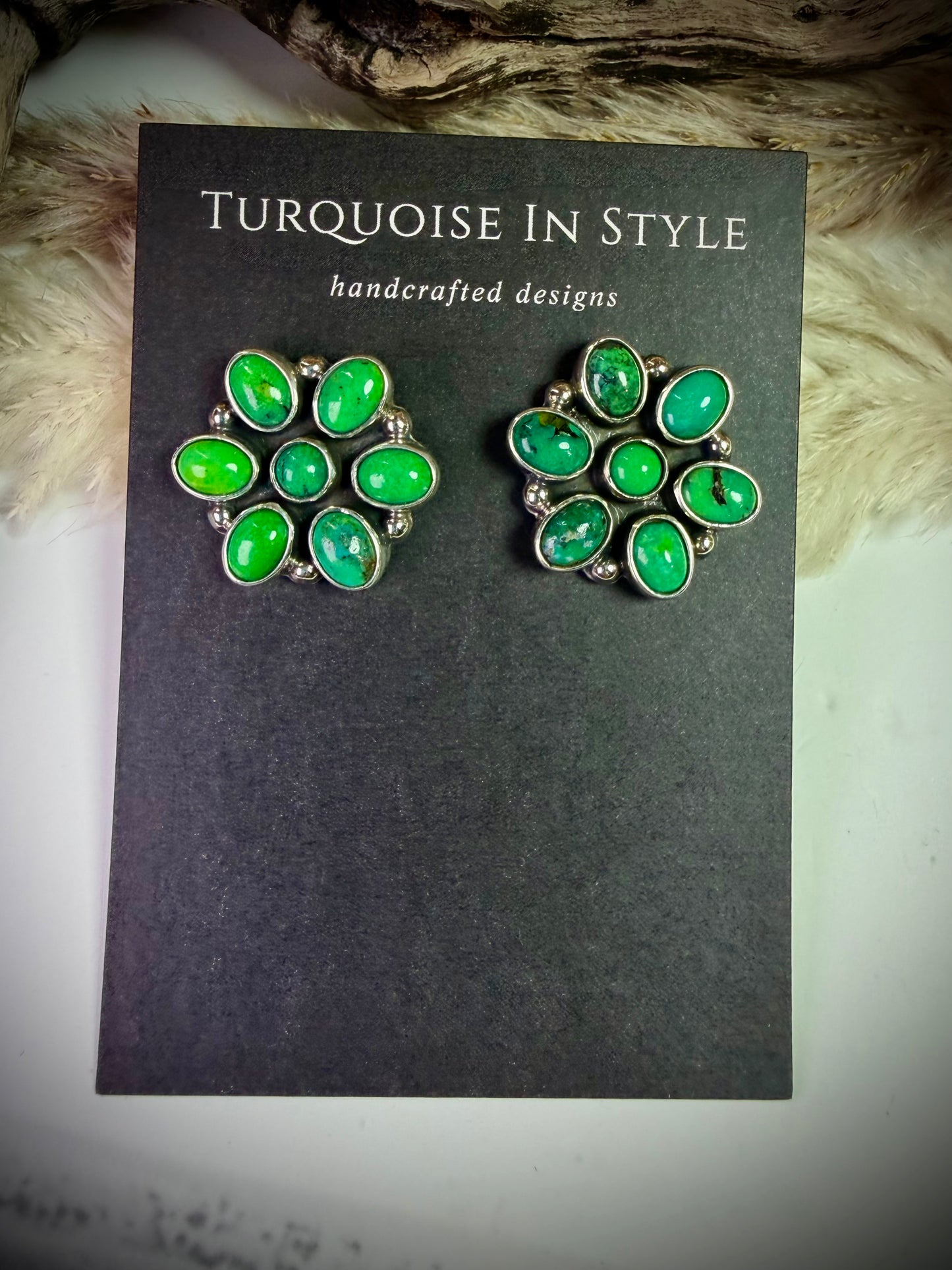 Federico Carico Lake Cluster Earrings