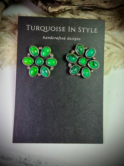 Federico Carico Lake Cluster Earrings