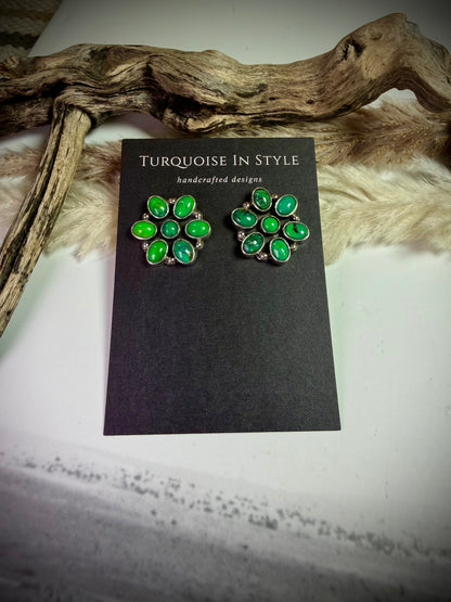 Federico Carico Lake Cluster Earrings