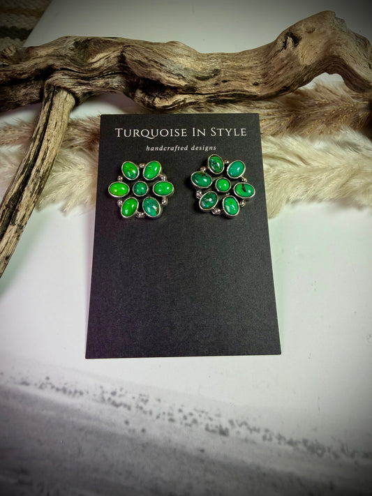 Federico Carico Lake Cluster Earrings