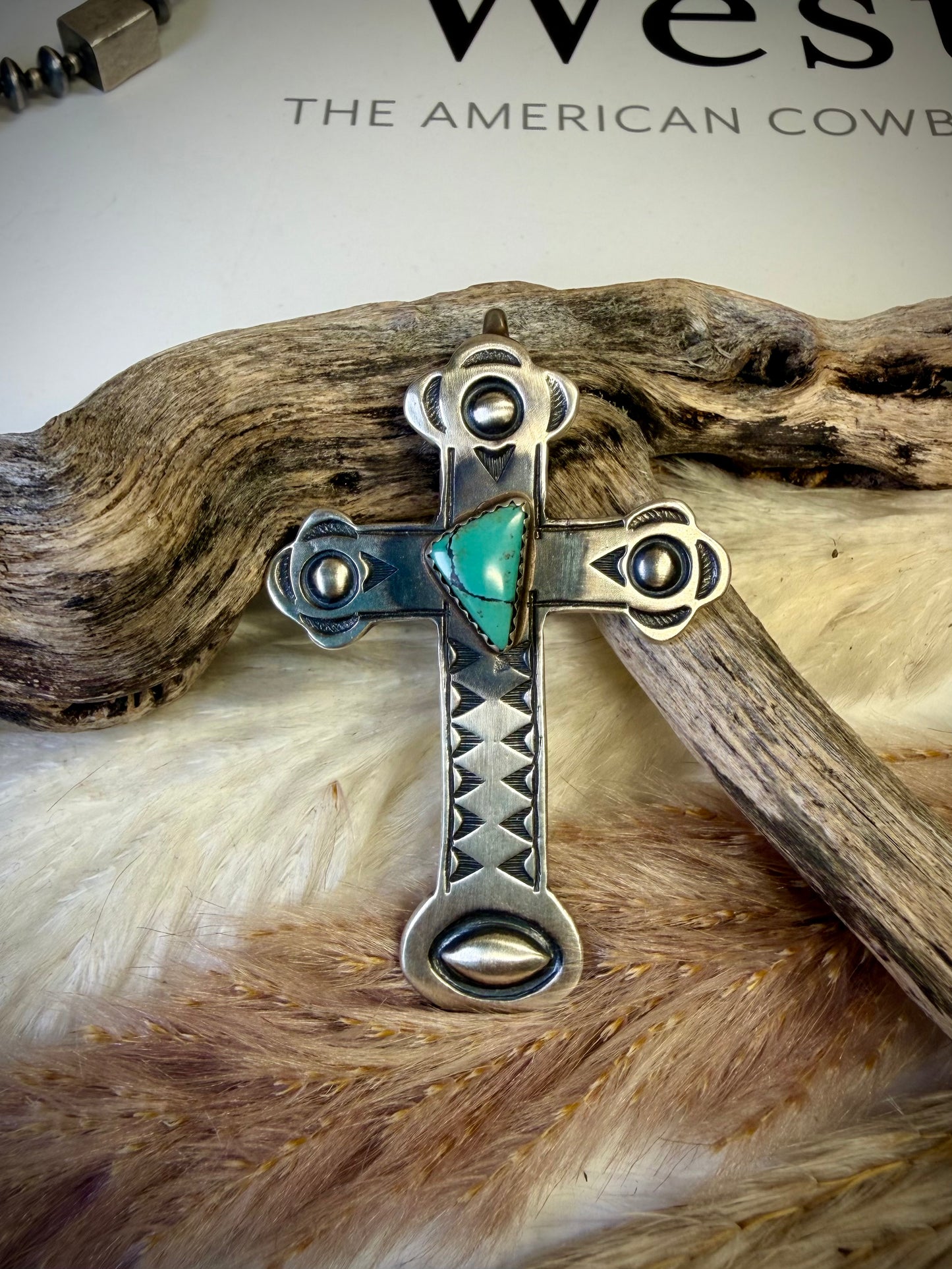 Mary Cayatineto Cross Pendant