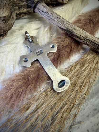 Mary Cayatineto Cross Pendant