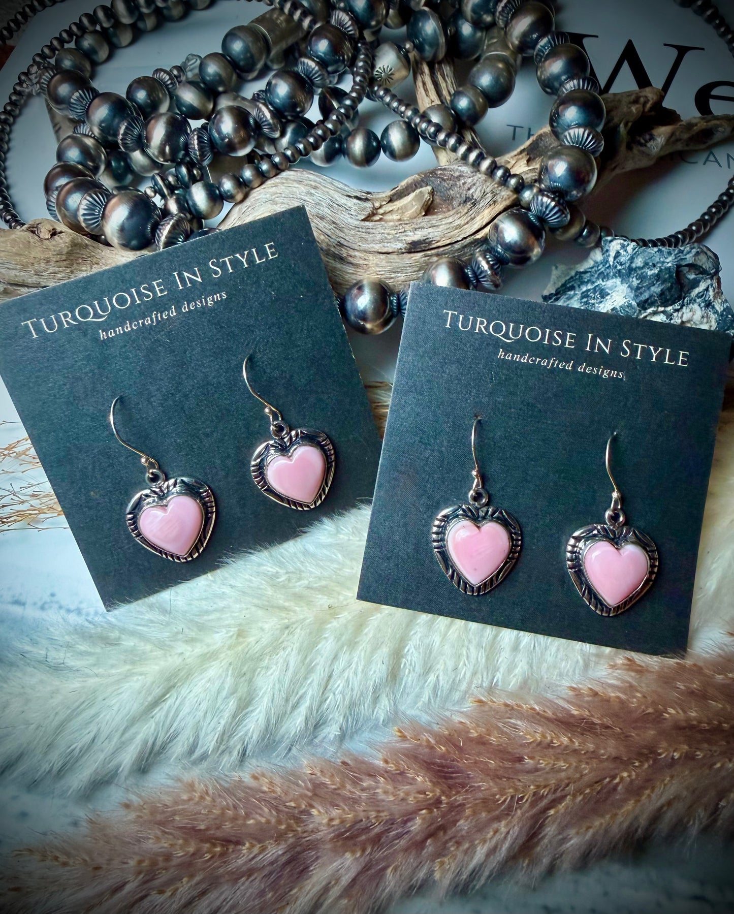 Pink Heart Single Dangle