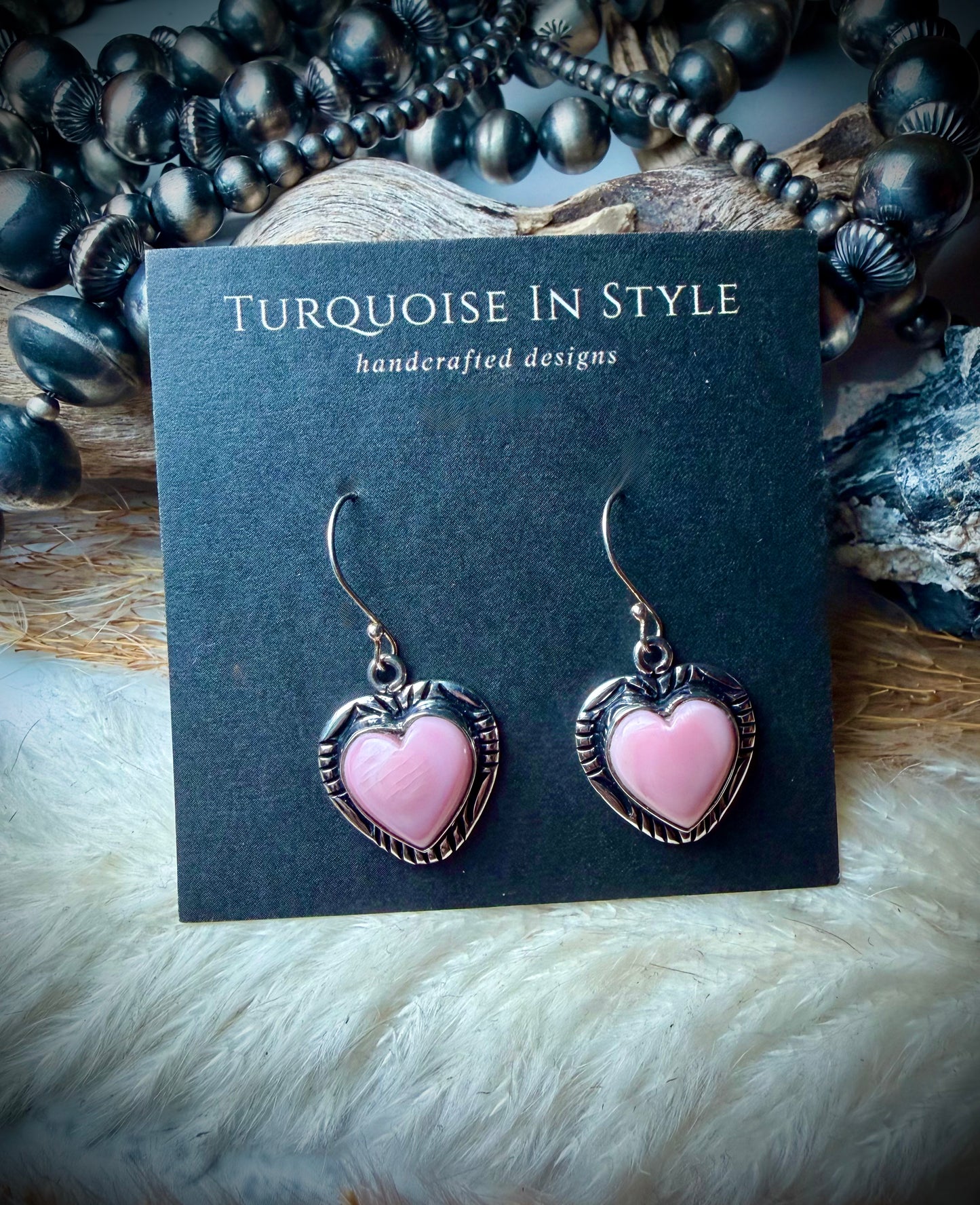 Pink Heart Single Dangle