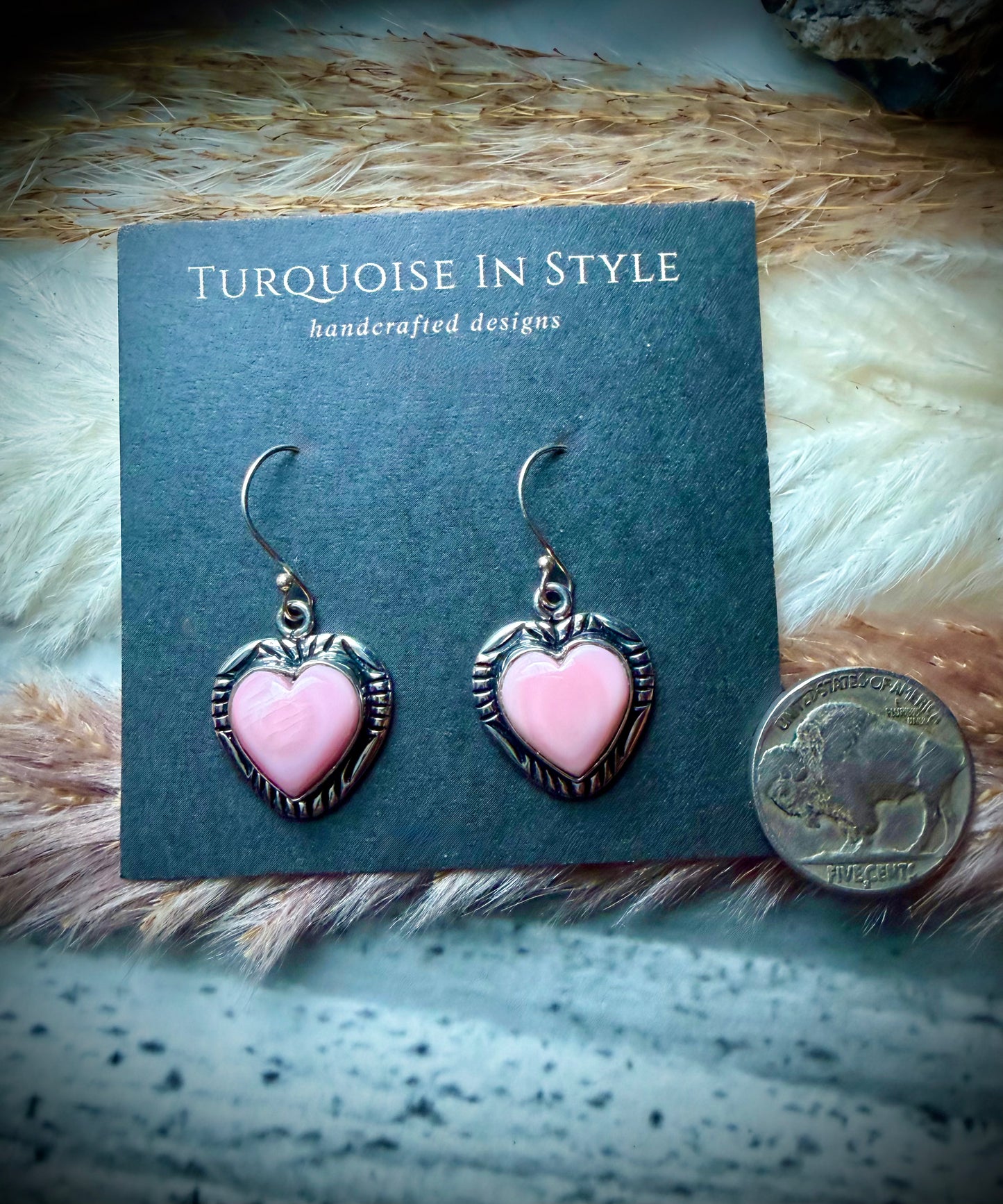 Pink Heart Single Dangle