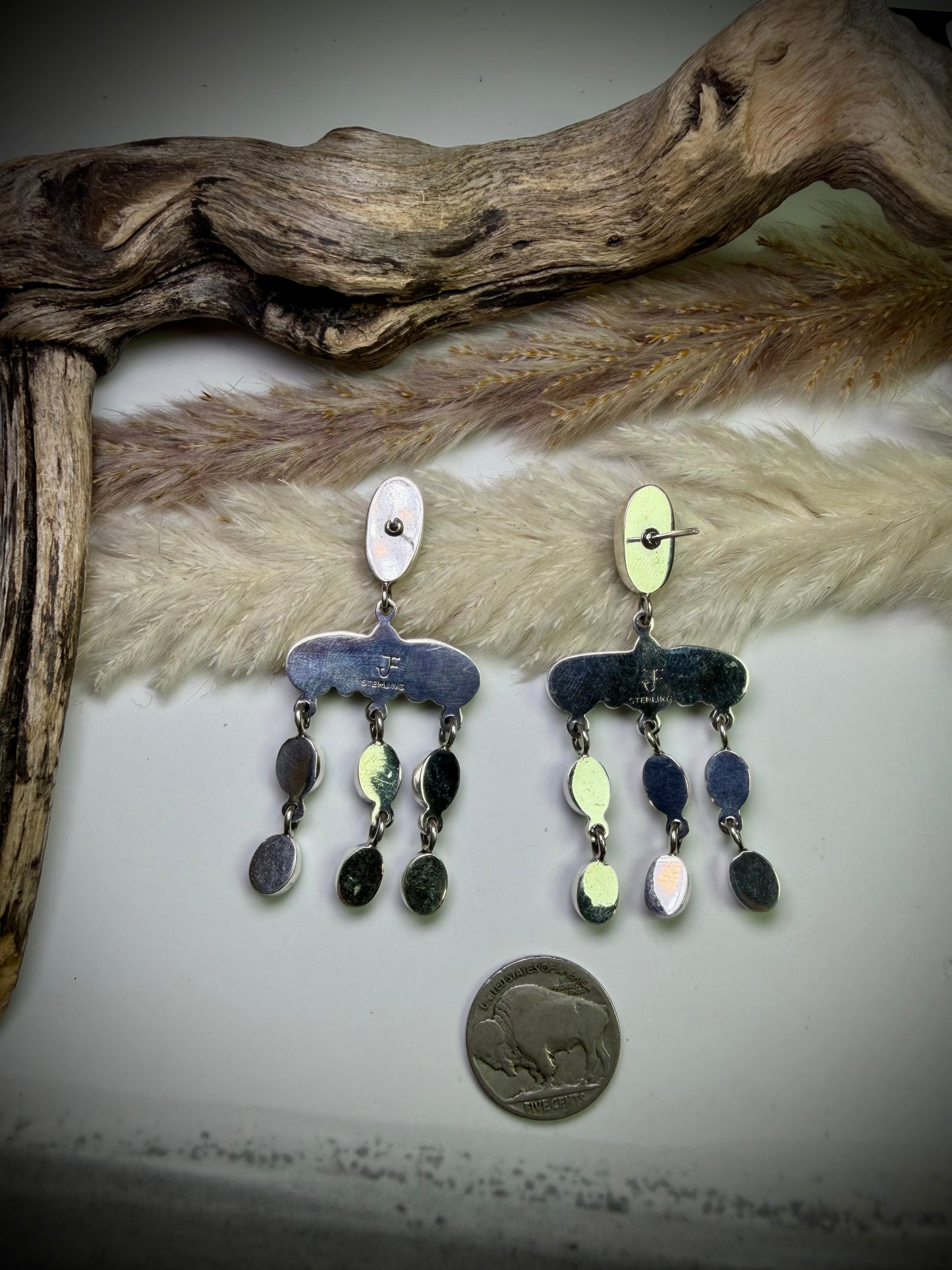 Federico Carico Lake Chandelier Earrings