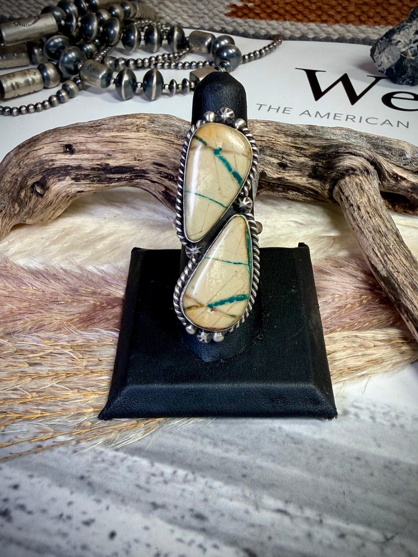 Adjustable Royston Ribbon Ring