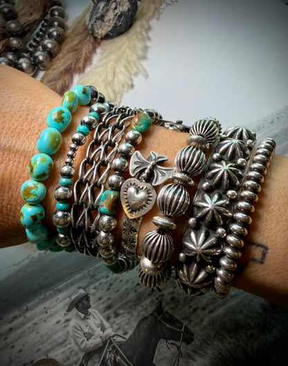 Sonoran Gold Stretch Bracelet- More Stones