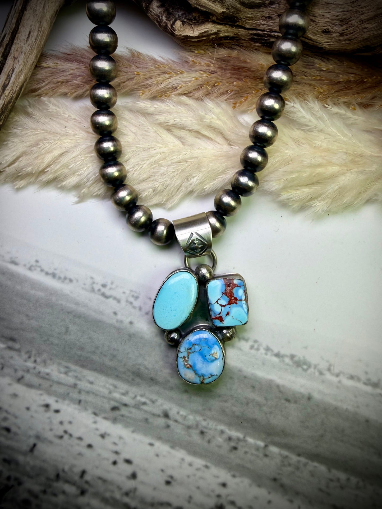 Golden Hills Pendant by Harris Joe