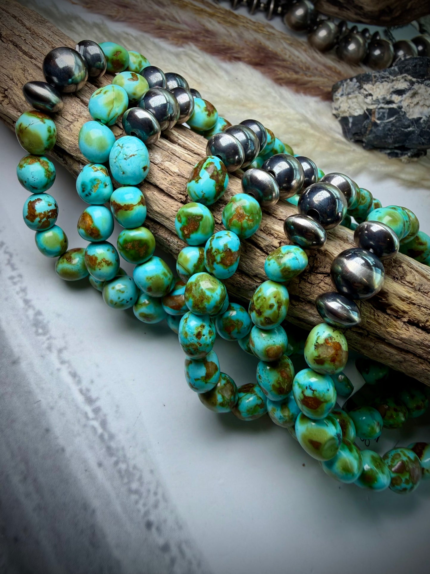 Sonoran Gold Stretch Bracelet- More Stones