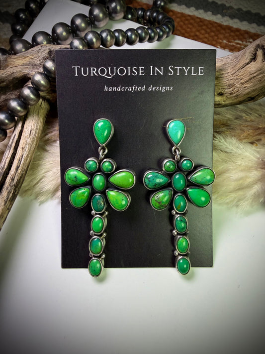 Federico Carico Lake Dragonfly Earrings
