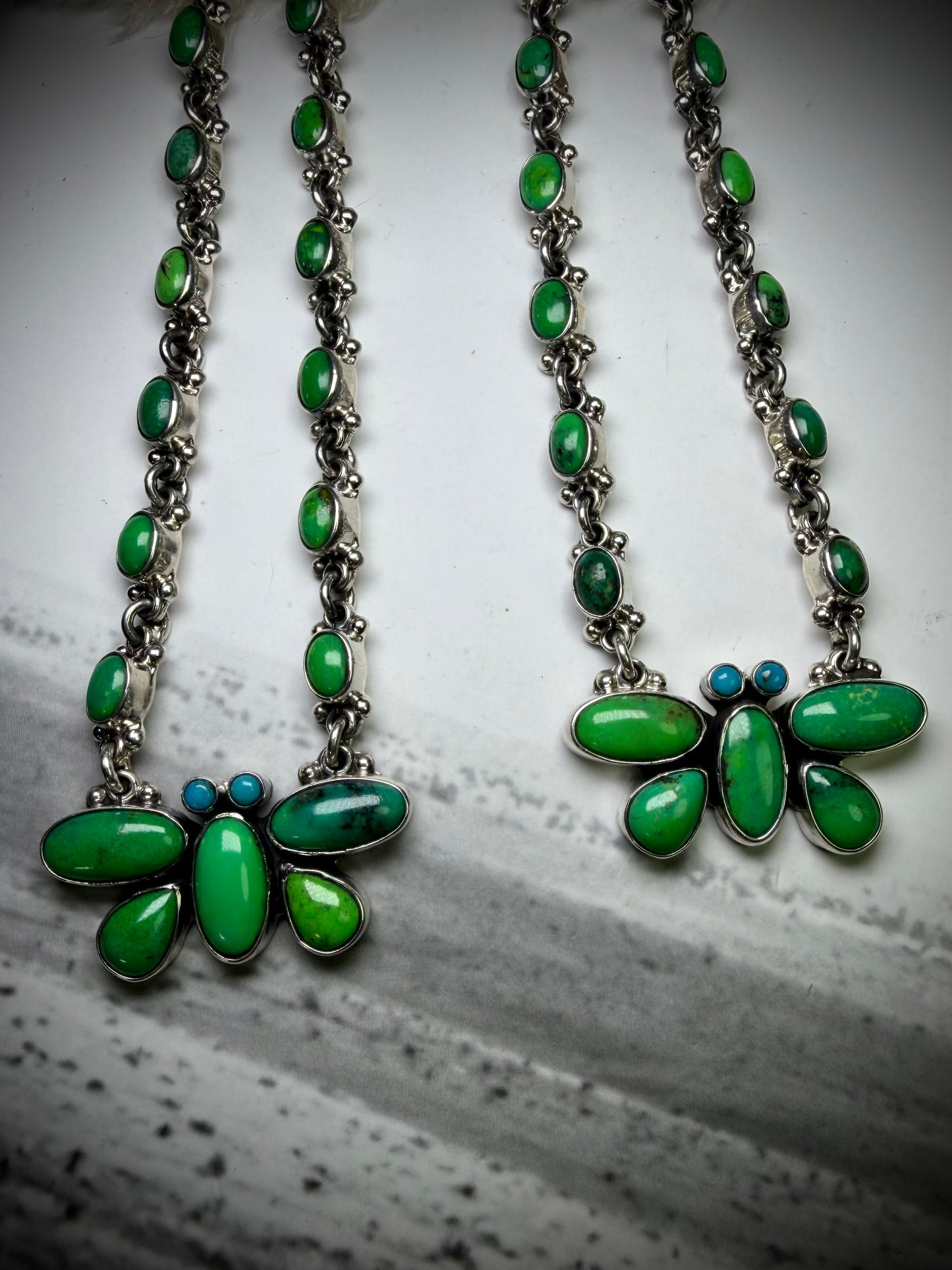 Federico Carico Lake Butterfly Necklaces