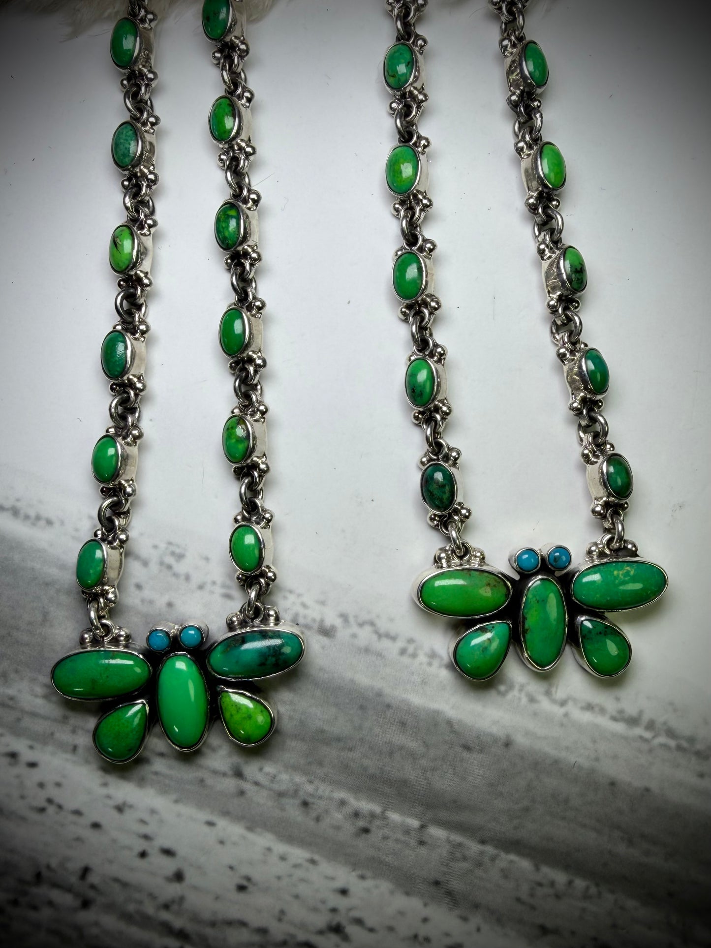 Federico Carico Lake Butterfly Necklaces