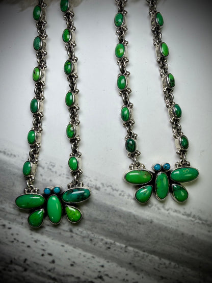 Federico Carico Lake Butterfly Necklaces