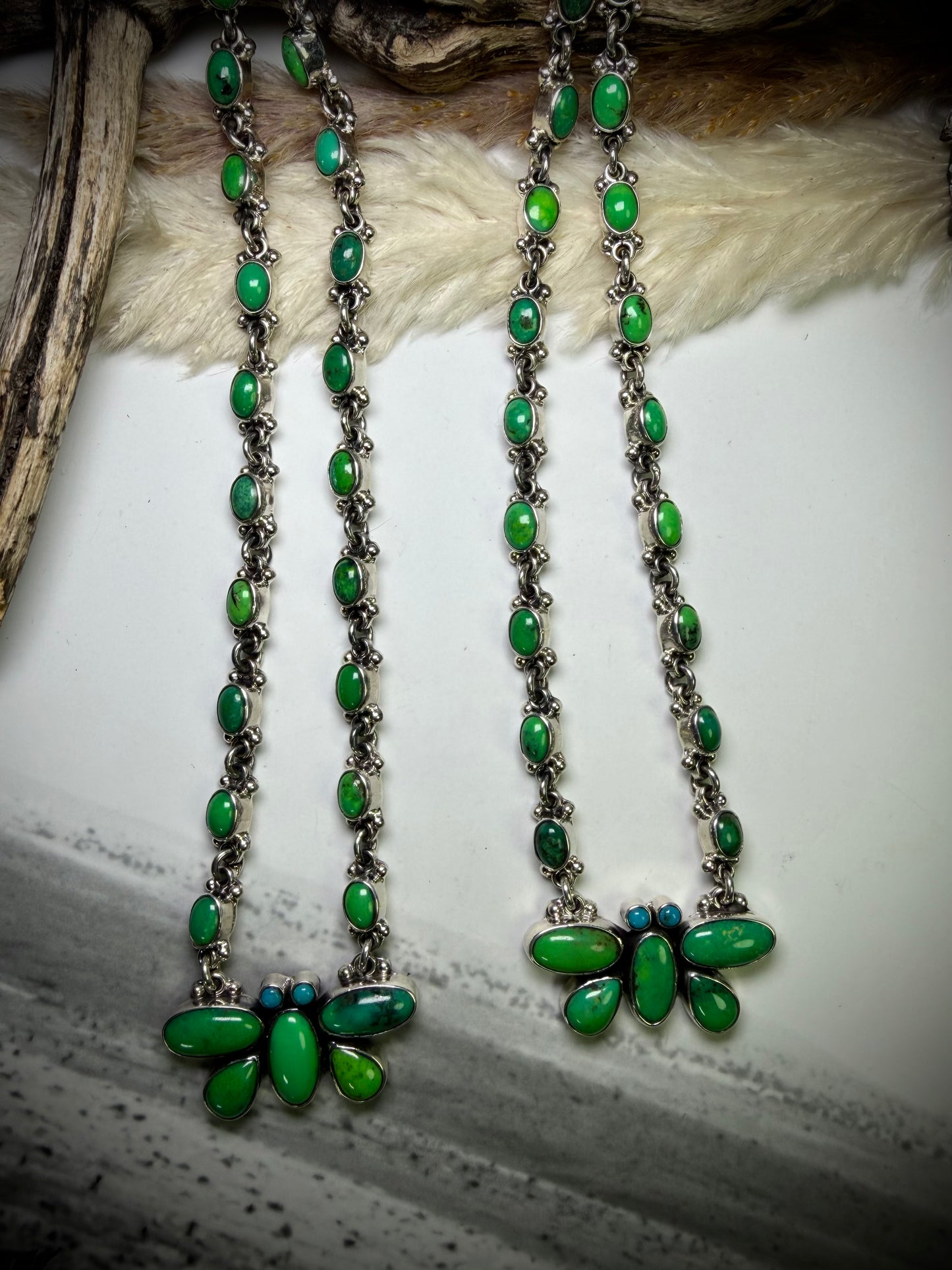 Federico Carico Lake Butterfly Necklaces