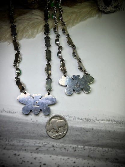 Federico Carico Lake Butterfly Necklaces
