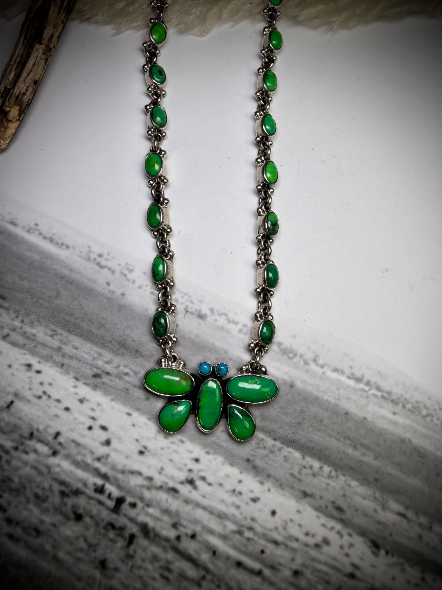 Federico Carico Lake Butterfly Necklaces