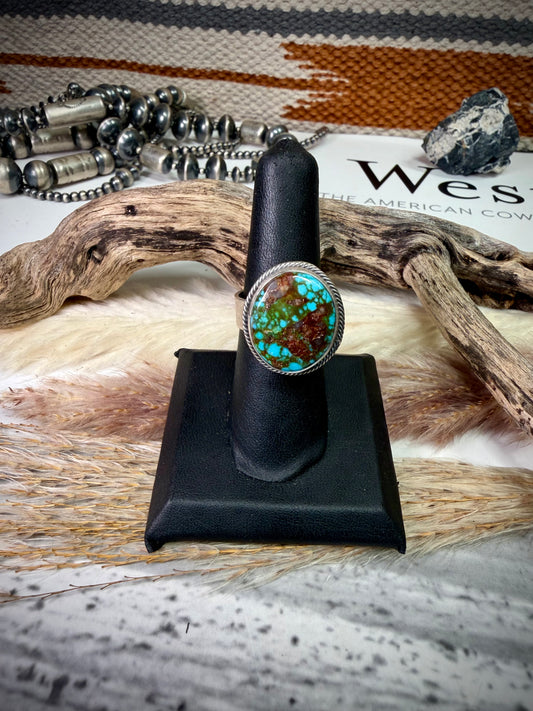 Adjustable Sonoran Gold Ring