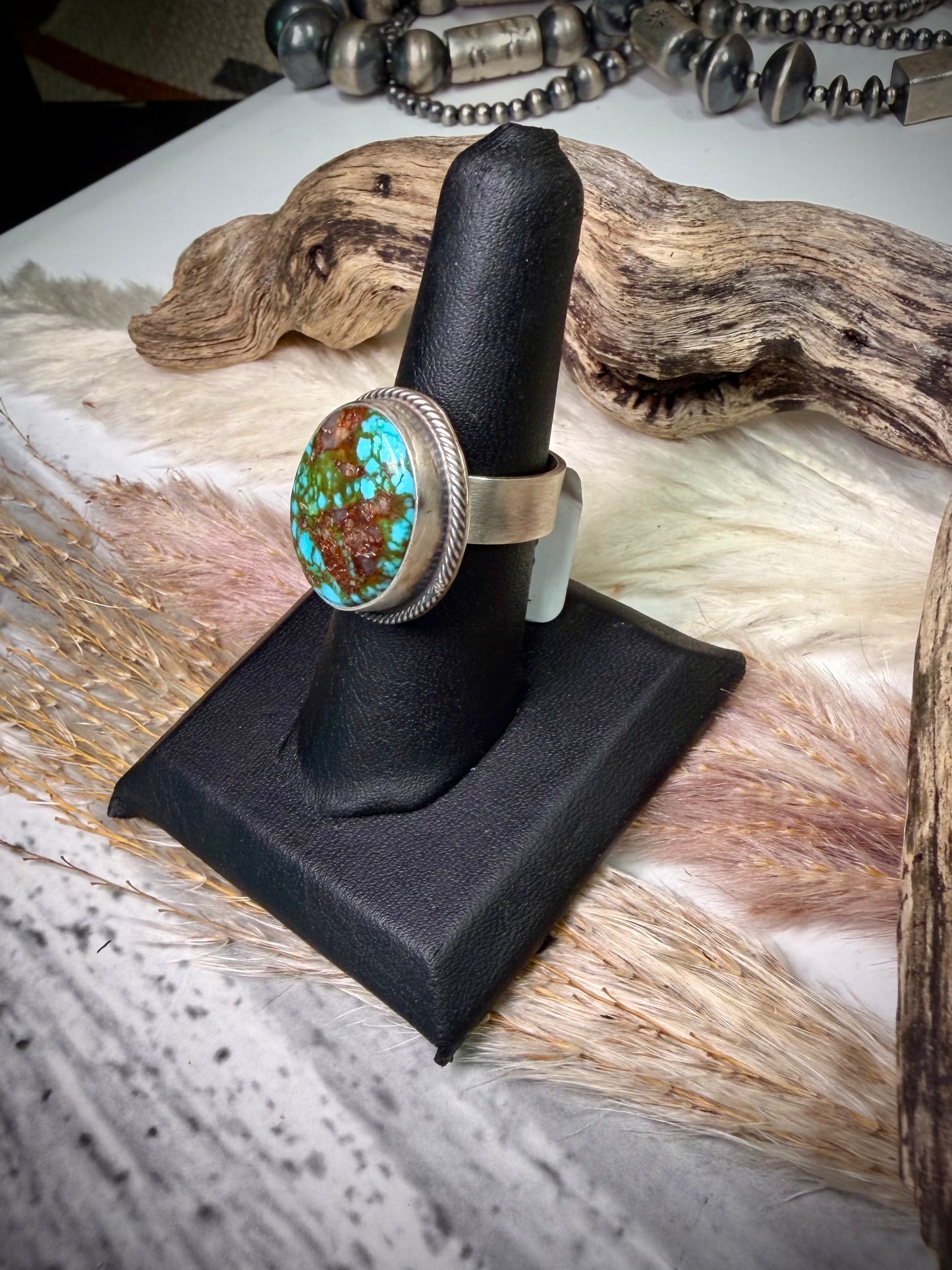 Adjustable Sonoran Gold Ring