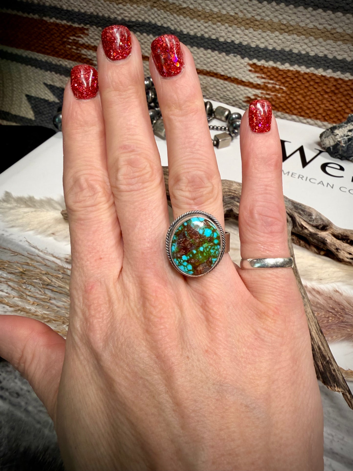 Adjustable Sonoran Gold Ring