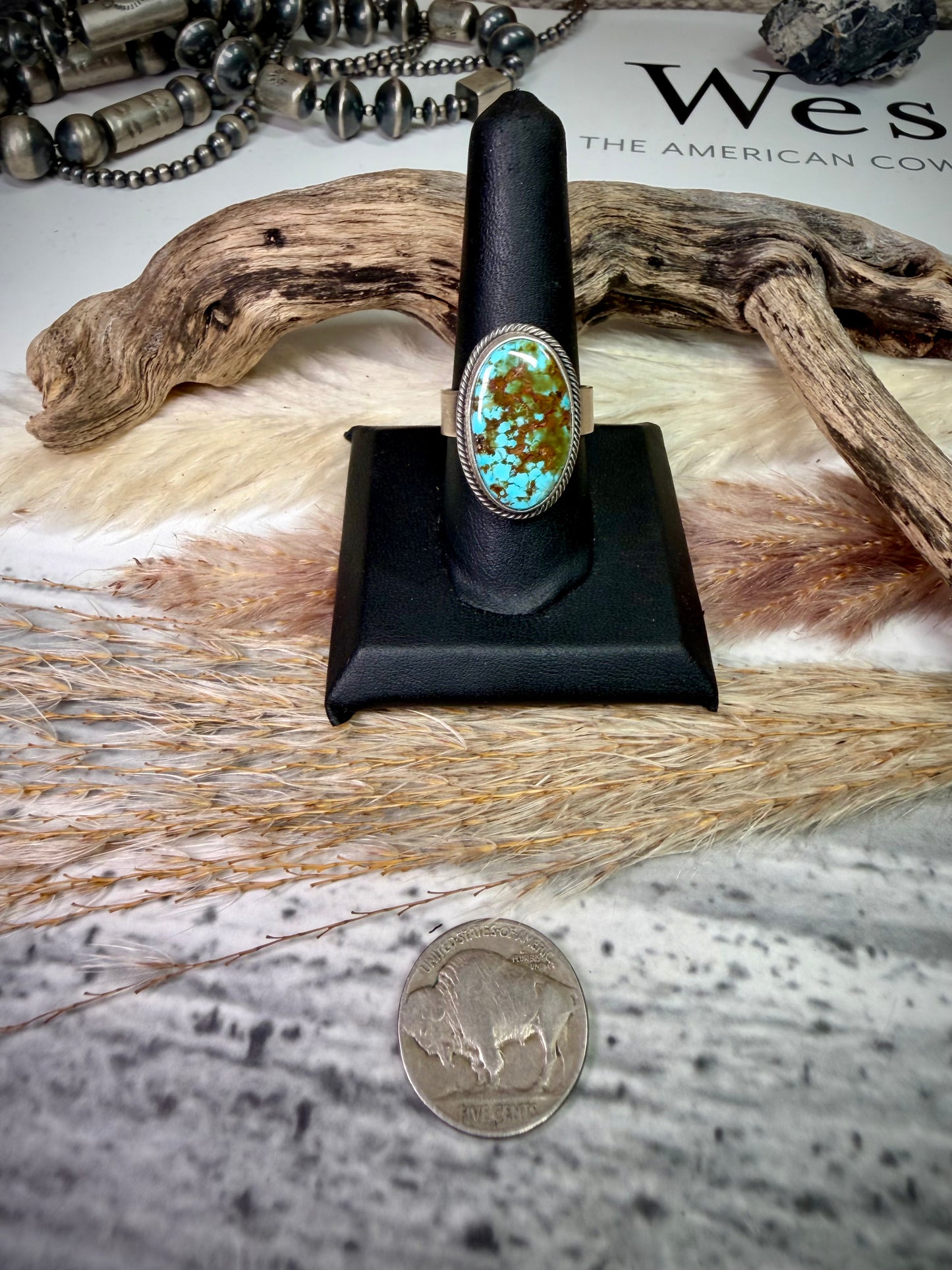 Adjustable Sonoran Gold Ring