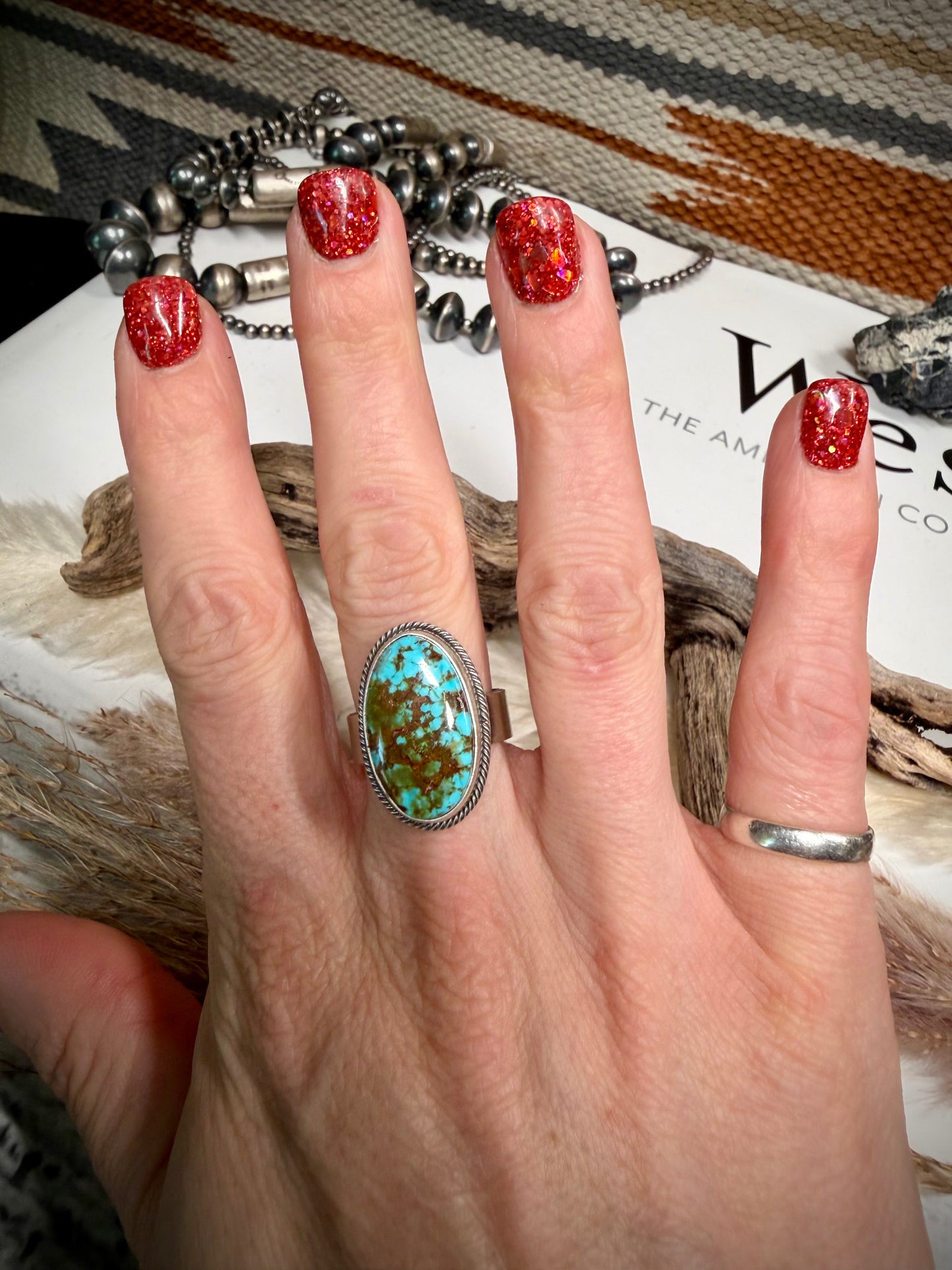 Adjustable Sonoran Gold Ring