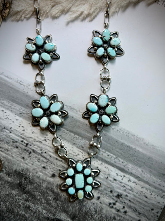 Lyle Piaso Dry Creek Cluster Necklace