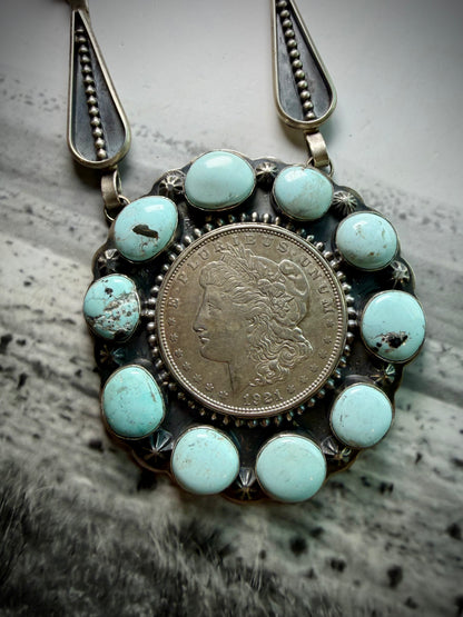 *Megan's Vaulted* 1921 Morgan Dollar Dry Creek Lariat