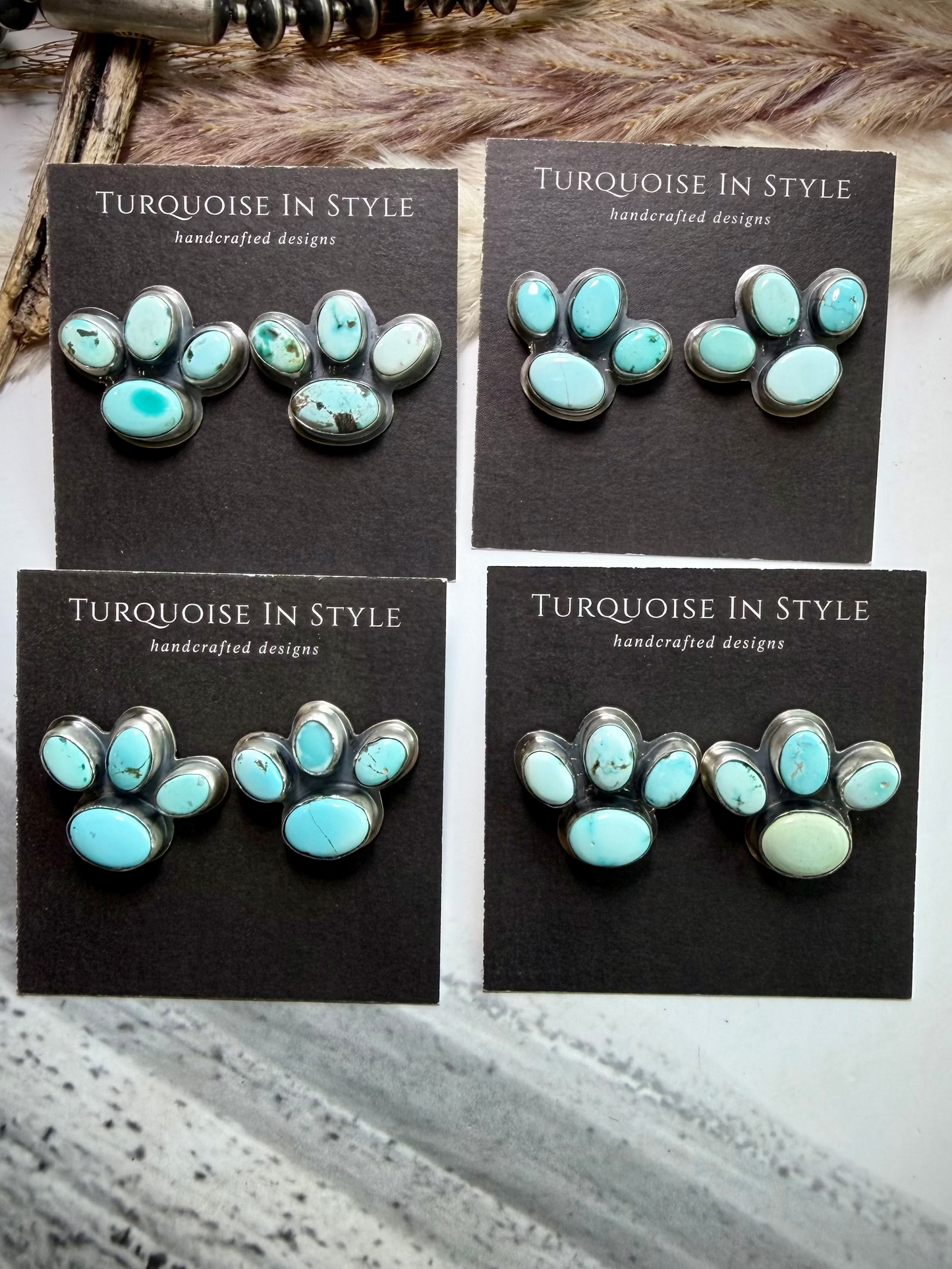 Dry Creek Turquoise Earrings