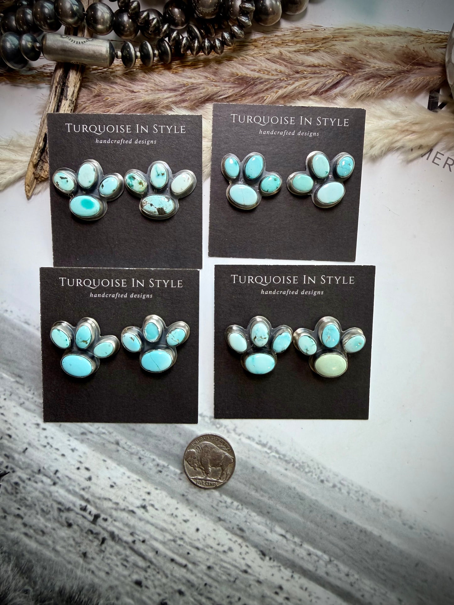 Dry Creek Turquoise Earrings
